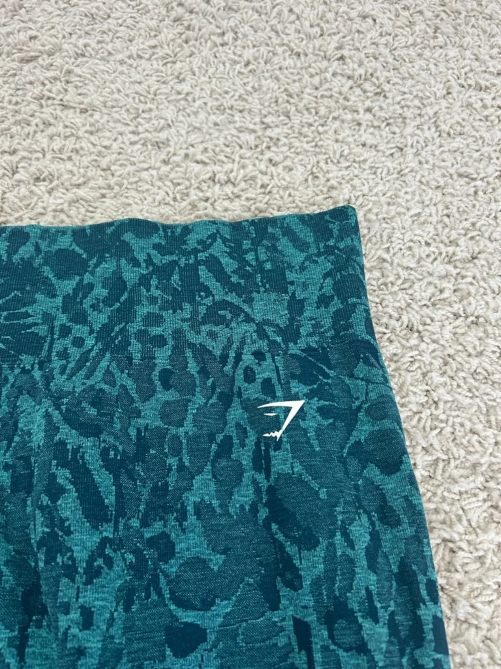 Gymshark Adapt Animal Seamless Leggings Butterfly Teal